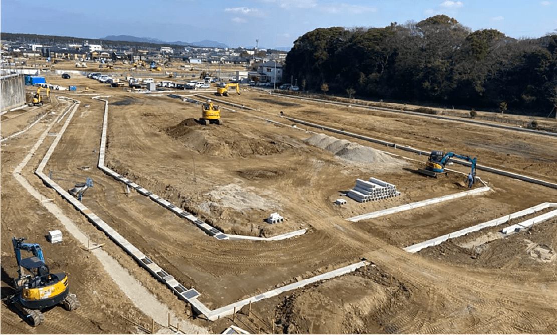 ブライトクレスト新宮 区画工事